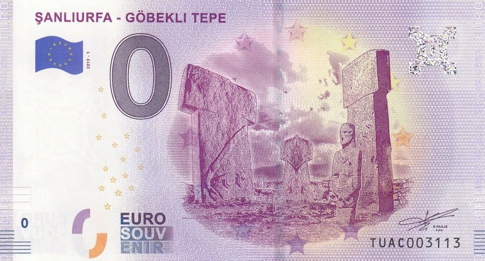 0 Euro Sanliurfa Gobekli Tepe Turcja 2019-1
