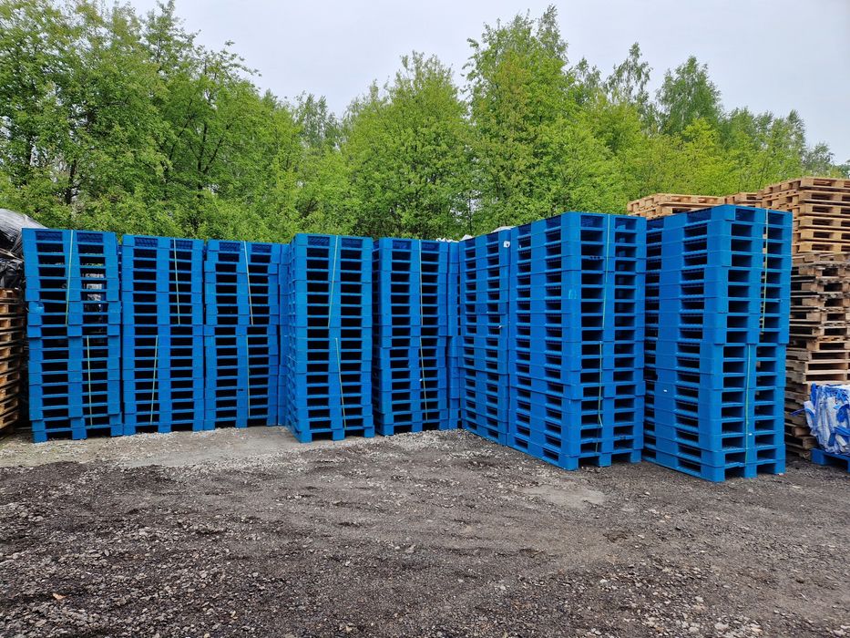 Palety plastikowe 120x100 cm, pod mauzer, podest, paleta plastikowa