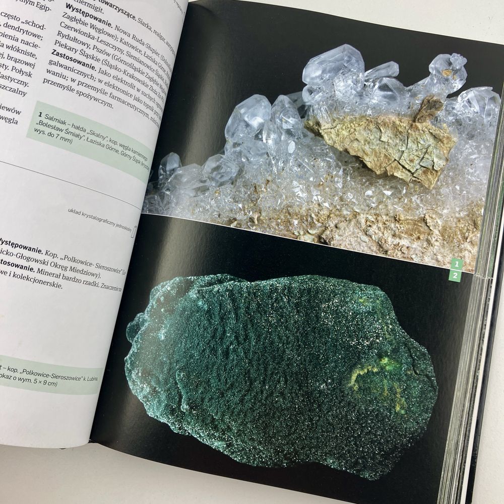 Minerały i Skały Polski Eligiusz Szełęg Atlas Książka Przewodnik