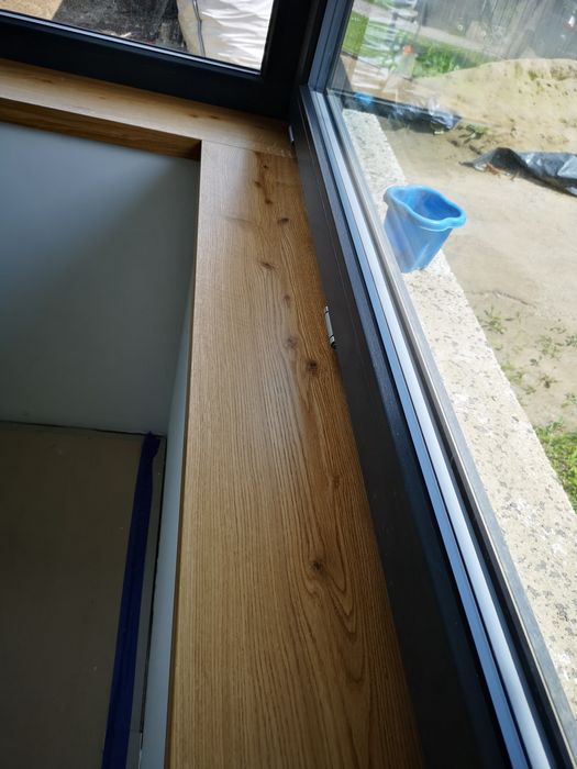 Blat dębowy, parapety dębowe schody
