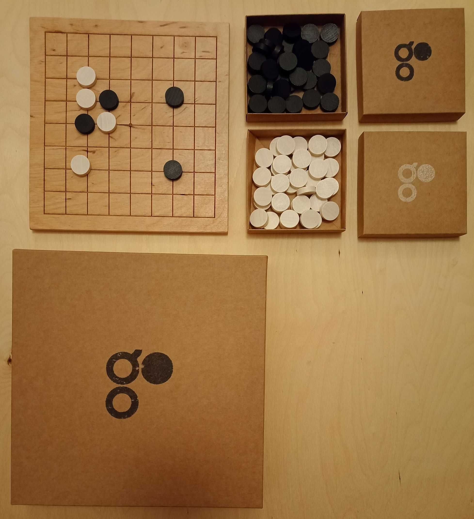 Go - starożytna gra planszowa - zestaw 9x9