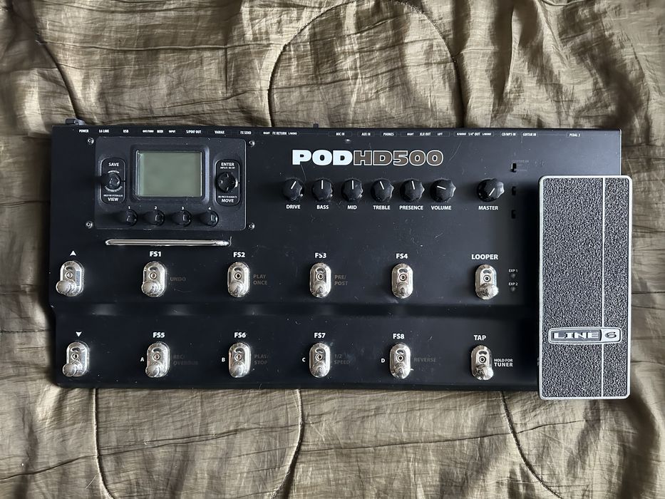 Line6 pod hd500 гітарний процесор\педалборд