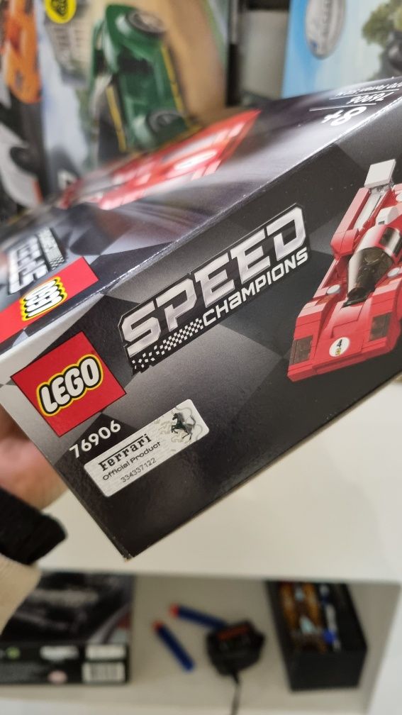 76906 Lego speed Ferrari Лего машинка Червона ферарі