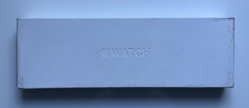 OUTLET Apple Watch Series 9 Cellular 41mm Srebrny Niebieski S/M FV23%