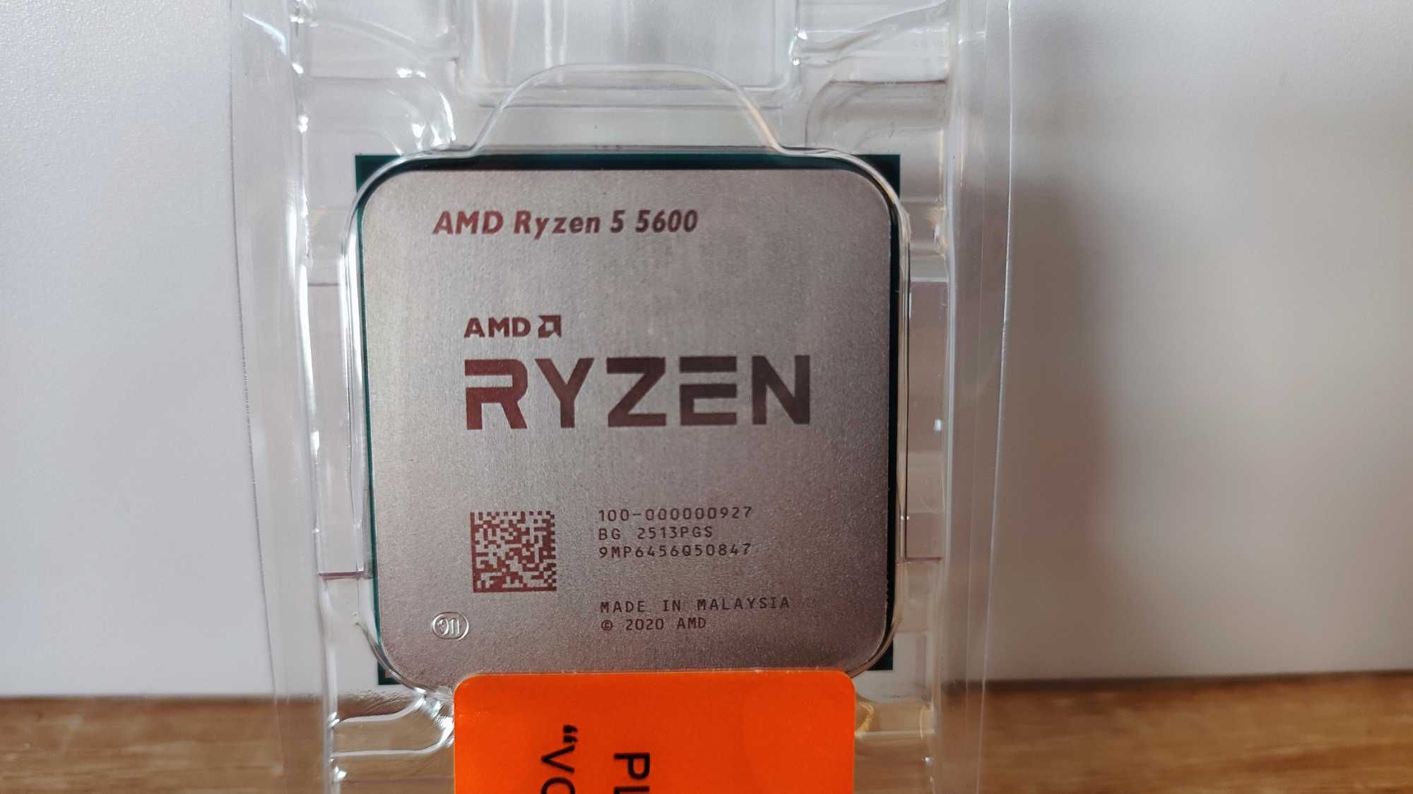Новий процесор Ryzen 5 5600 (6 ядер, 12 потокiв)