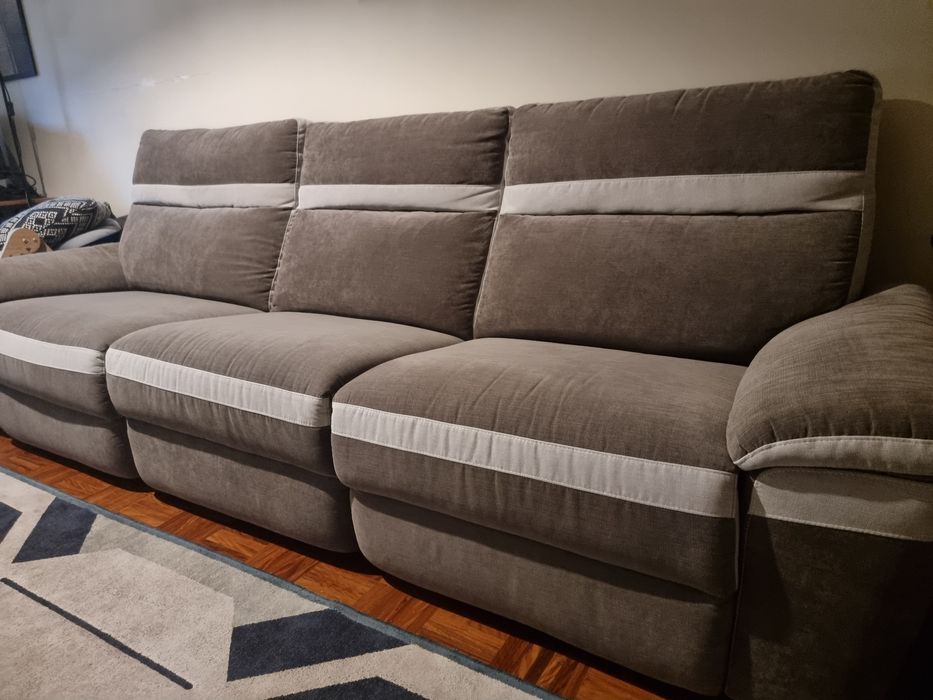 Sofá 3 lugares elétrico