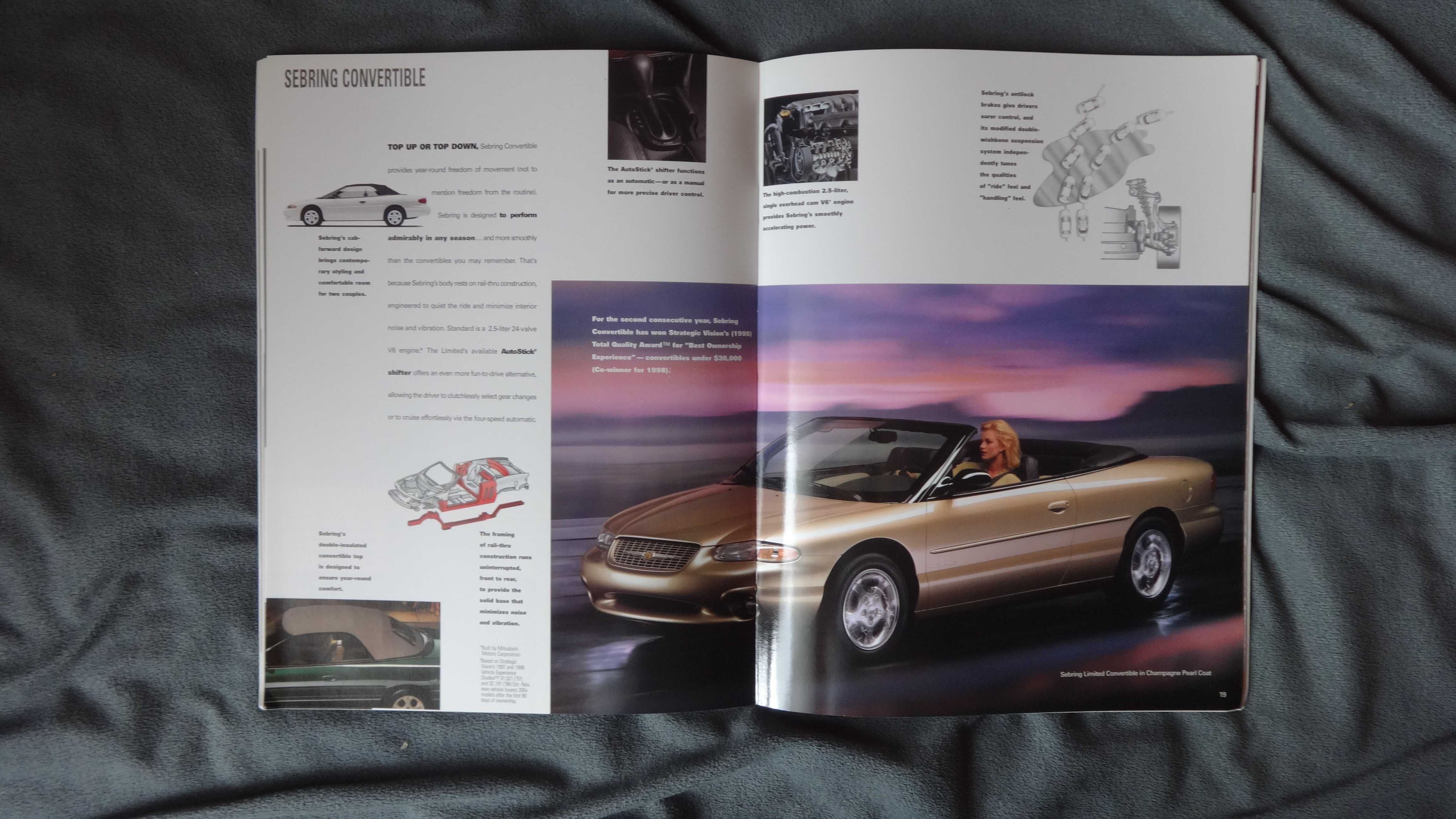 Prospekt Chrysler 1999