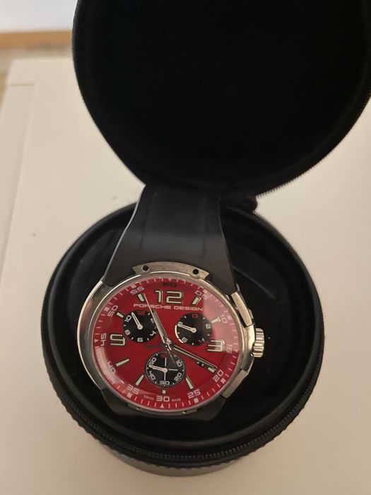 Porsche Design P’6000 Chronograph – Edição Desportiva Vermelha