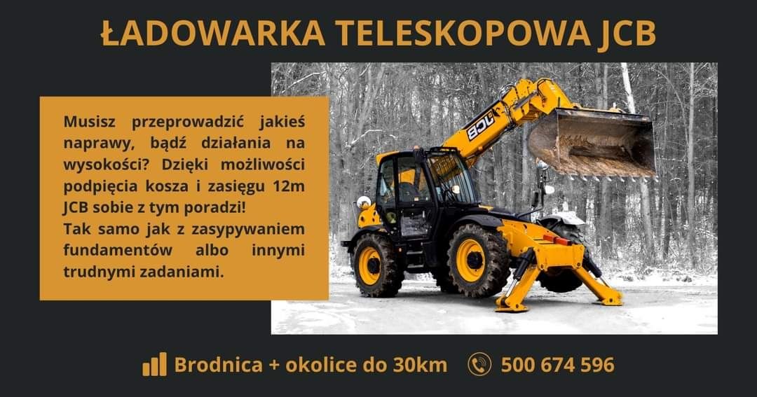 Usługi wywrotką oraz Koparko-Ładowarką I Ładowarką