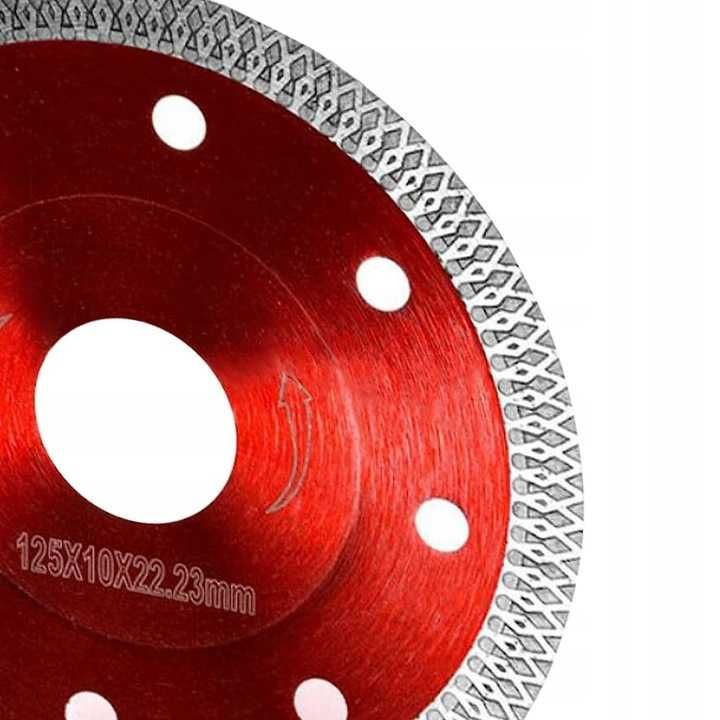 2x tarcza diamentowa do cięcia gresu płytek 125mm ceramiki betonu spie