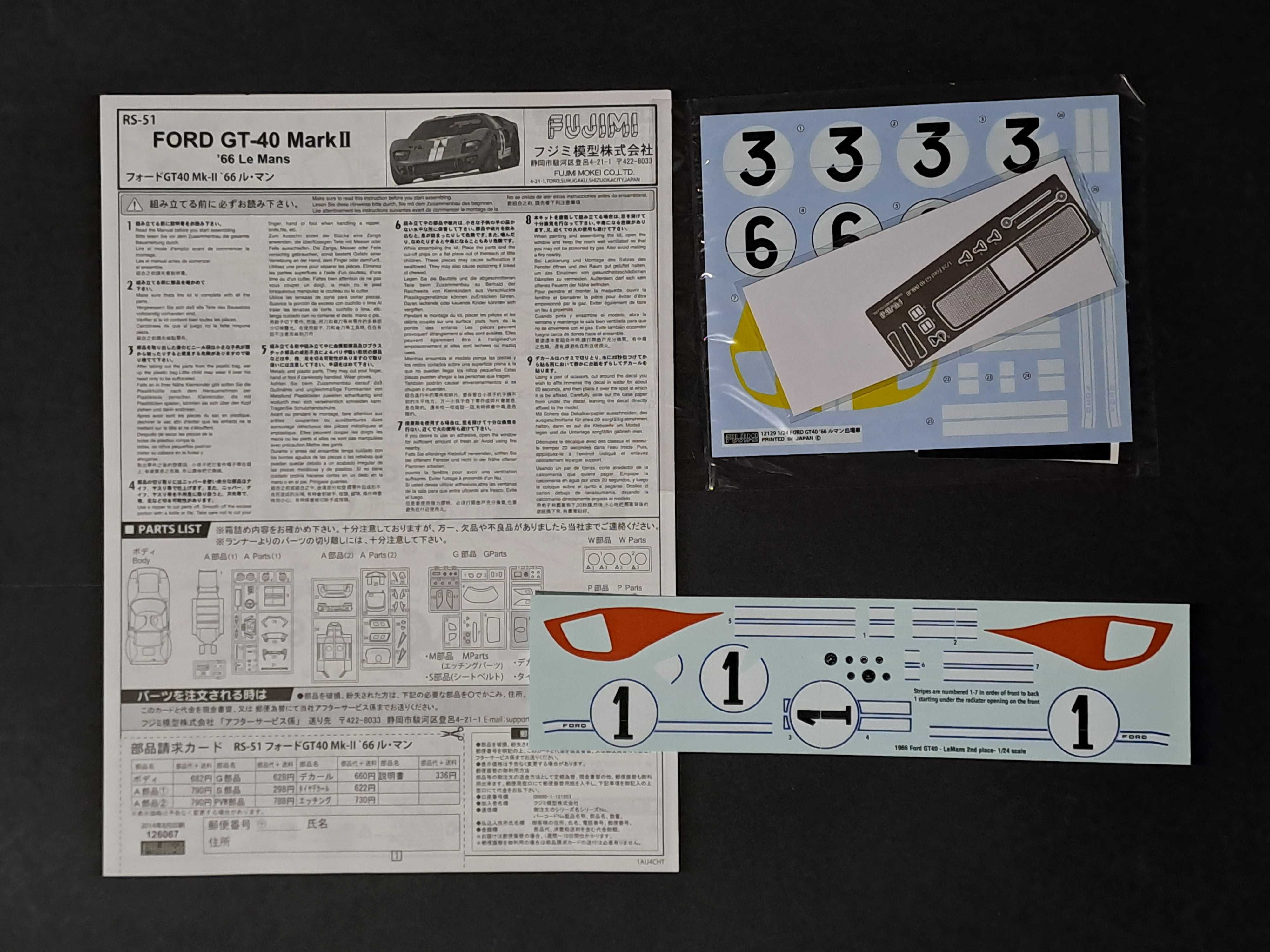 Kit Modelismo Carro 1/24