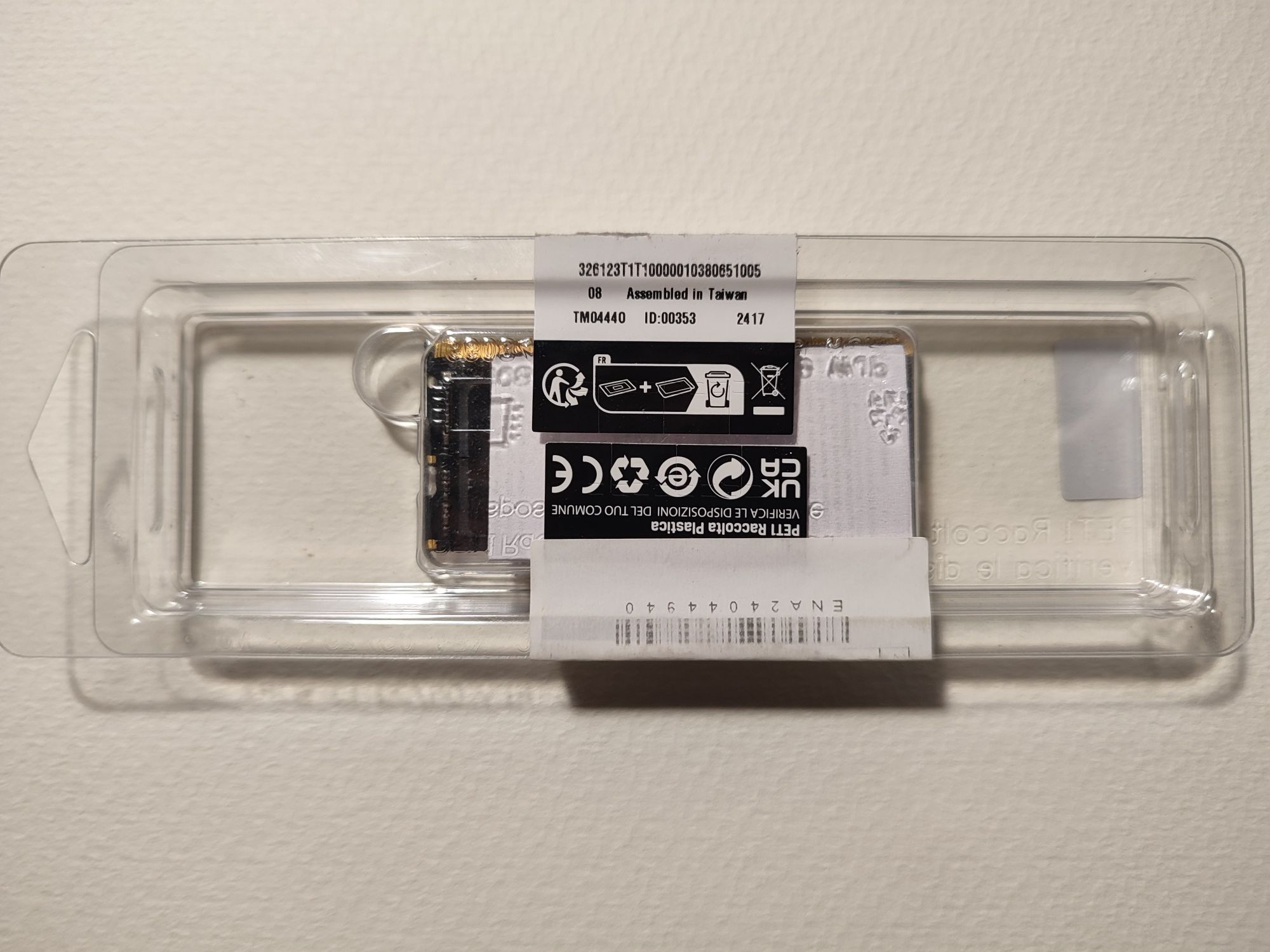 Оперативна пам'ять Kingston Fury Impact SoDIMM DDR5 32GB 4800MT/s