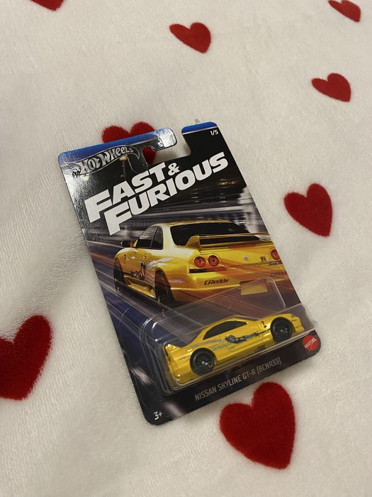 Hot wheels Nissan Skyline GT-R (BCNR33]