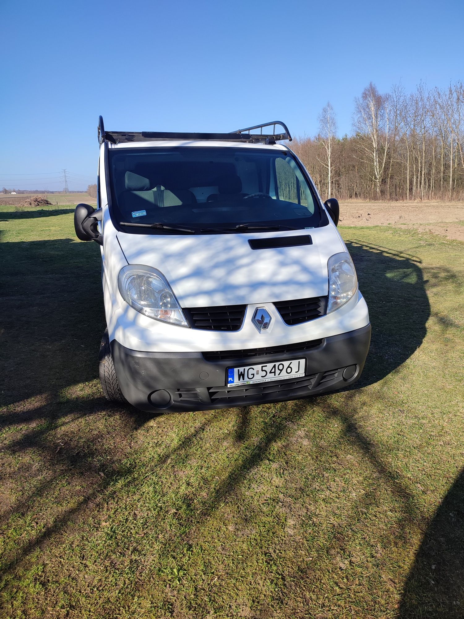 Renault Trafic 2.0 DCI, zadbany, bagażnik dachowy, hak !!