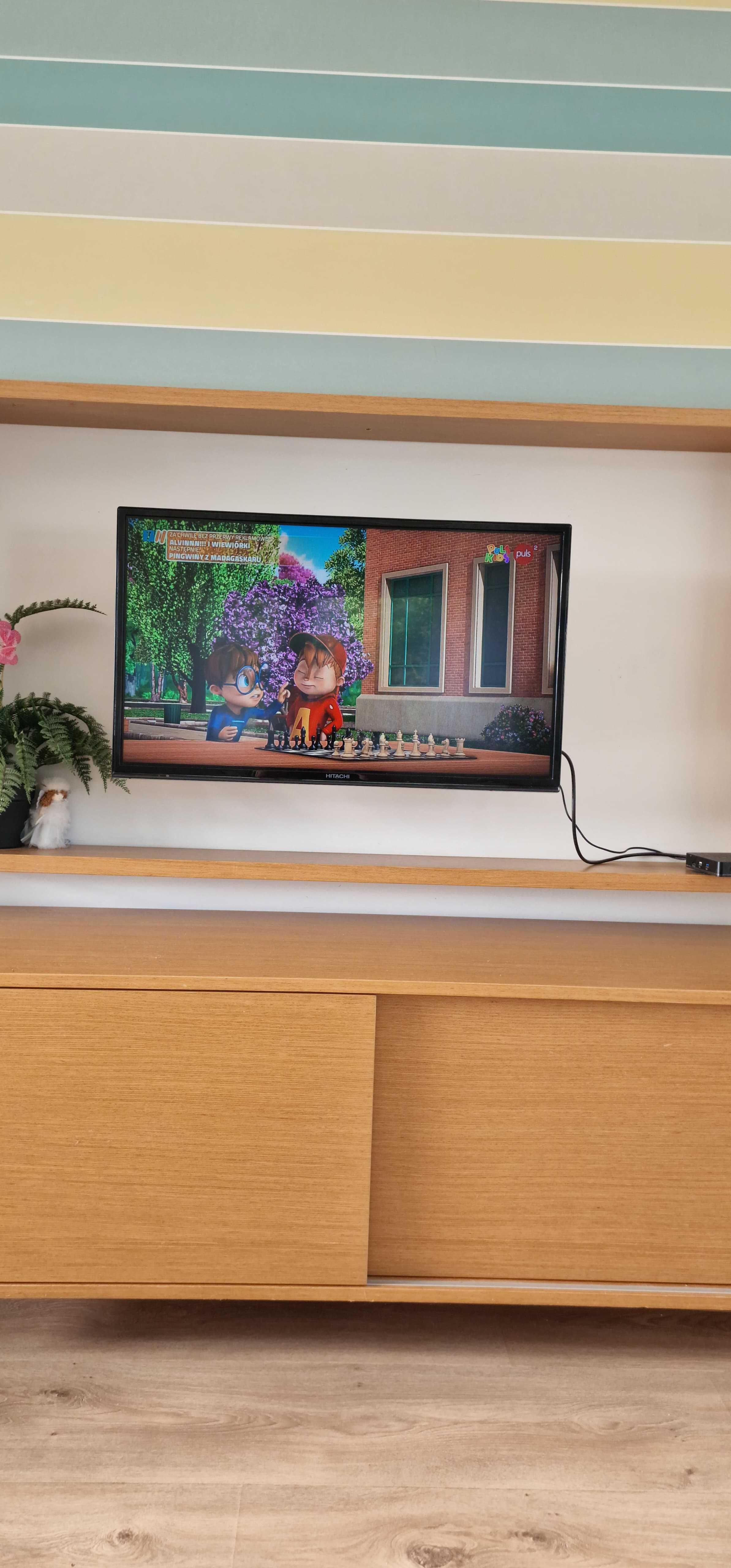 Telewizor LED 32 Hitachi cale z uchwytem na ścianę Gwarancja Wysyłka