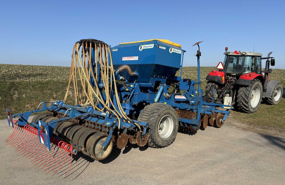 Agregat siewnik talerzowy bezorkowy Rabe Megaseed 3m Horsch Pottinger