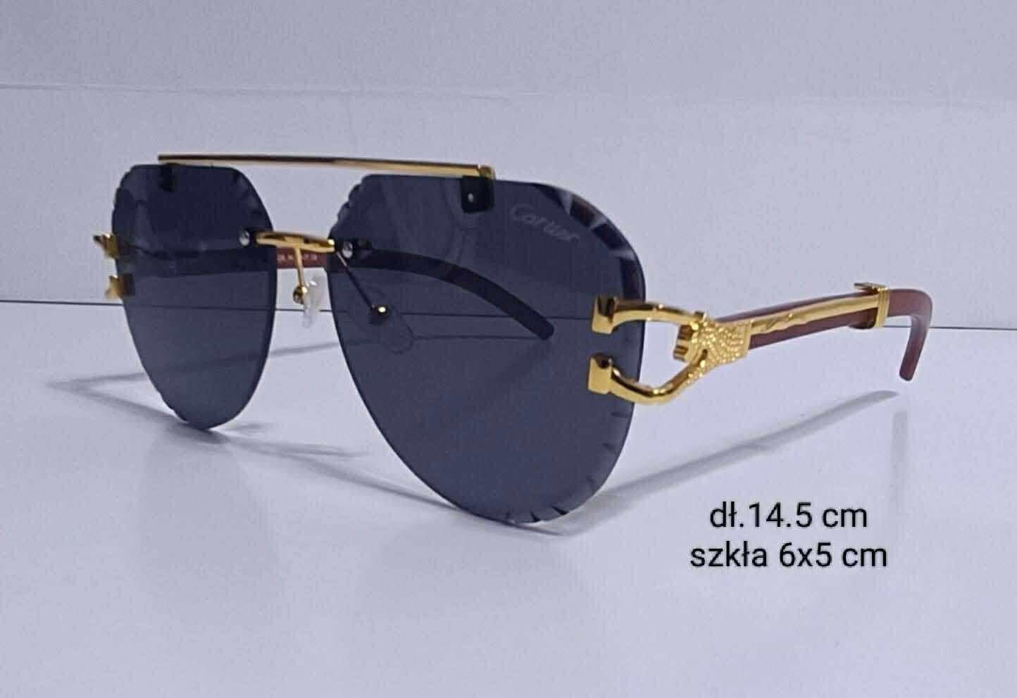 Okulary męskie cartier