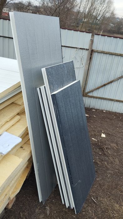 Сендвіч панелі термо панелі для  дверей воріт фасадів душ туалет в