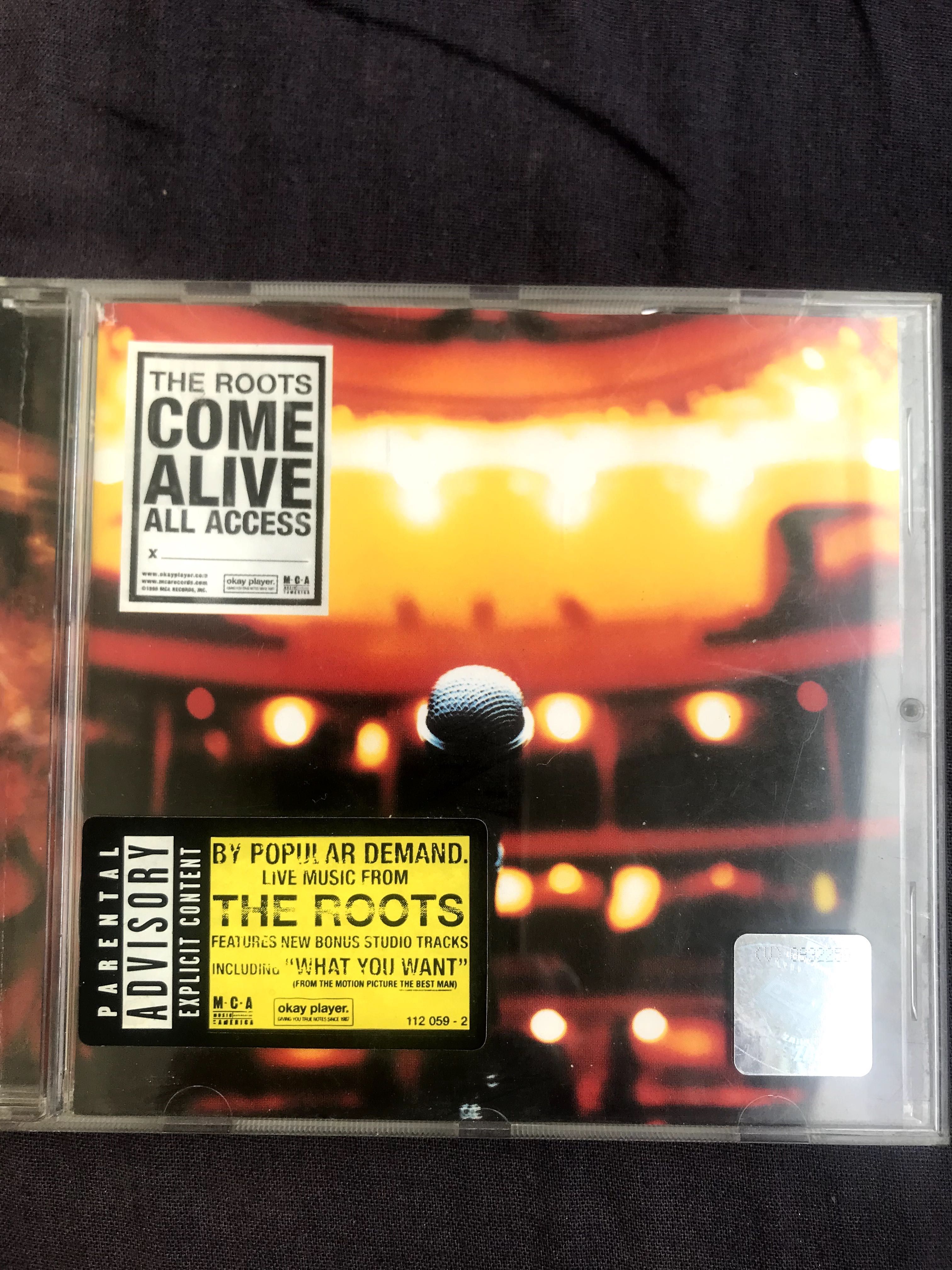 the roots - come alive - cd