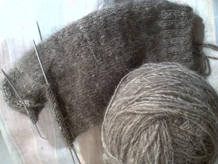 пряжа из собачьей шерсти
