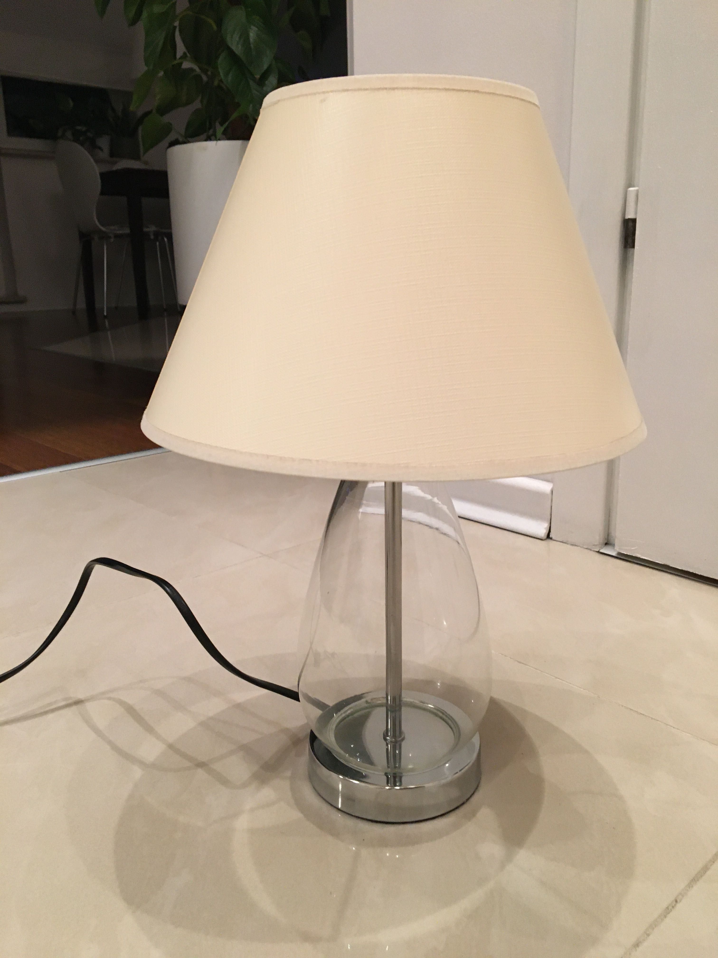 Lampka ozdobna szklana