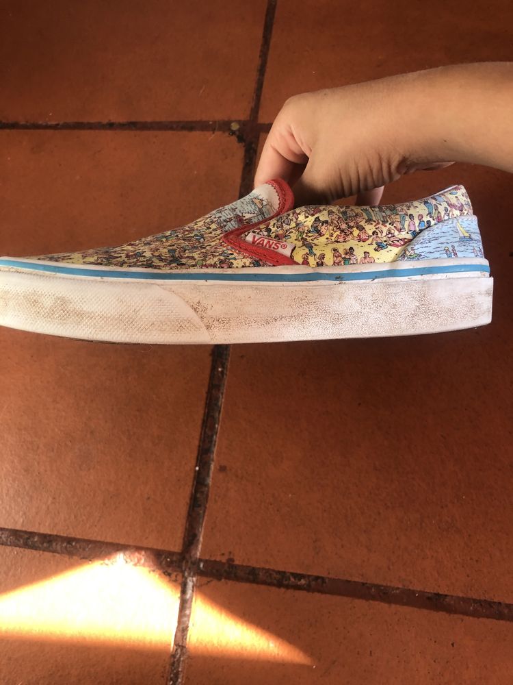 Ténis VANS Criança - Edição limitada “Onde está o Wally?”