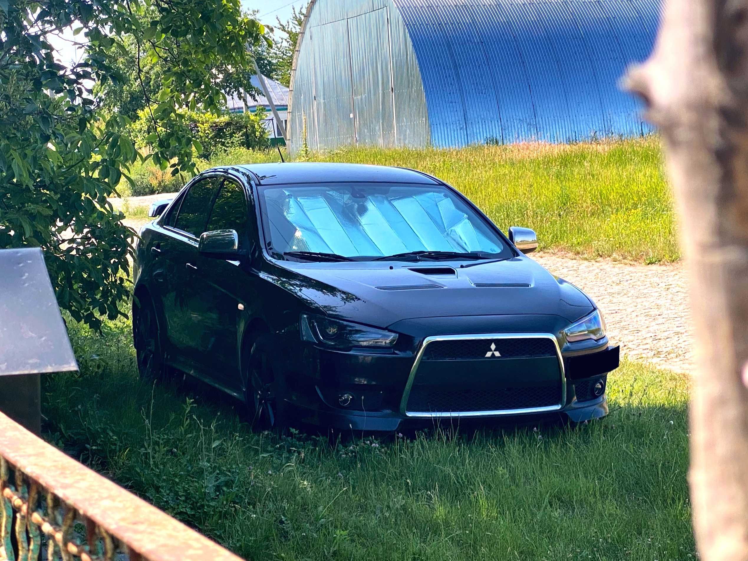 (Нержавеющая сталь) Хром-накладки на боковые зеркала Lancer X\10 метал