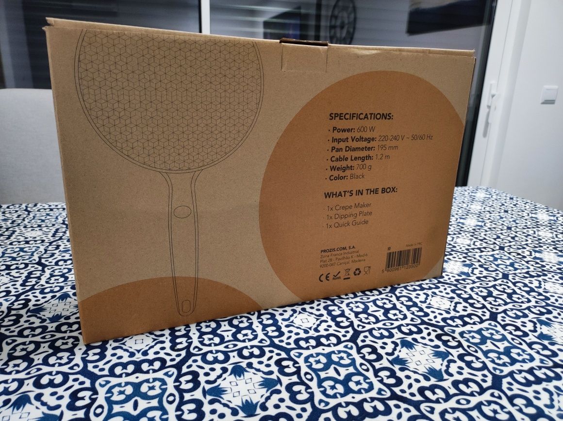 Máquina de Crepes PROZIS - Kreplt