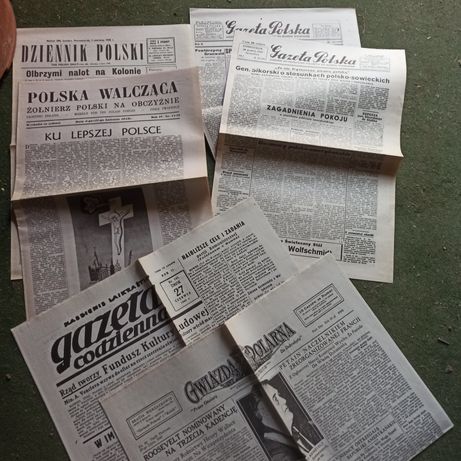 Czasopismo Gazeta Polska Walcząca
, Gazeta Polska i inne