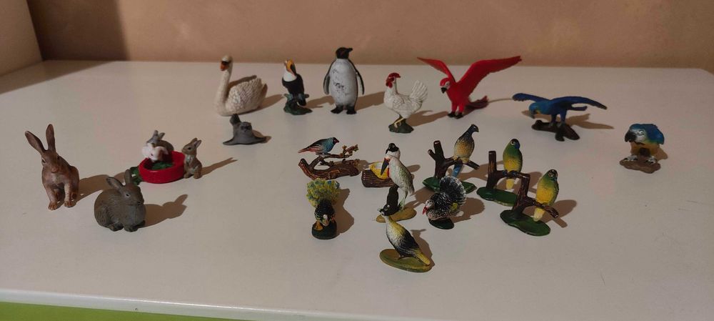 animais schleich, bully, papo