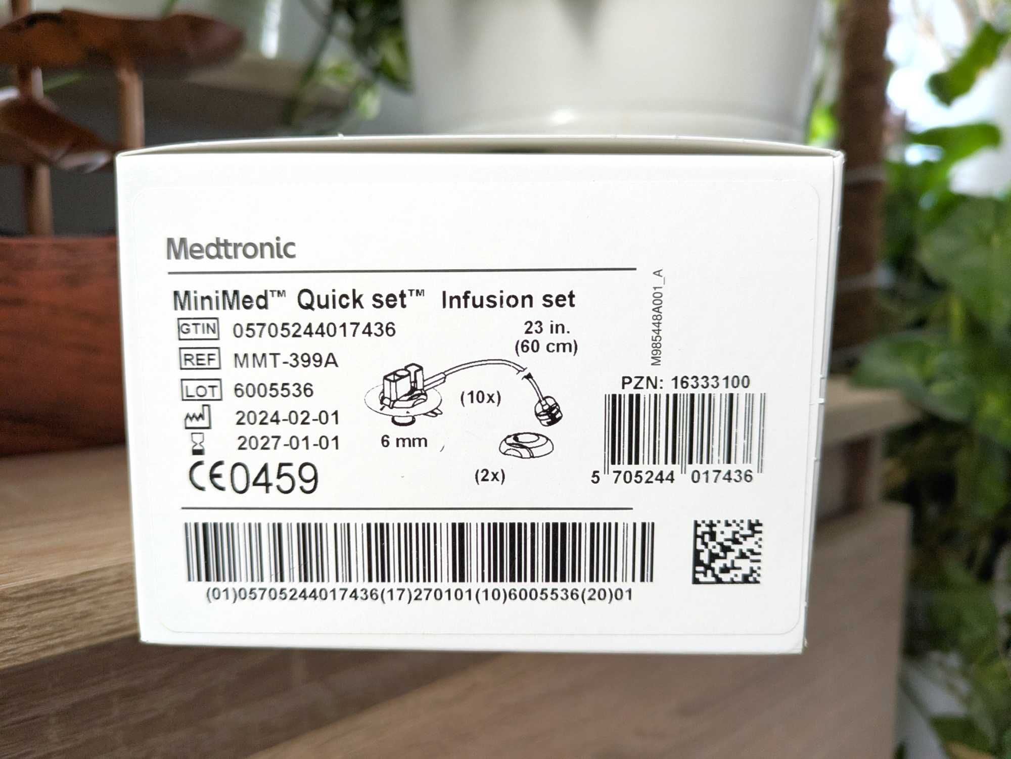 Zestaw infuzyjny MiniMed Quick-set do pomp Medtronic MiniMed