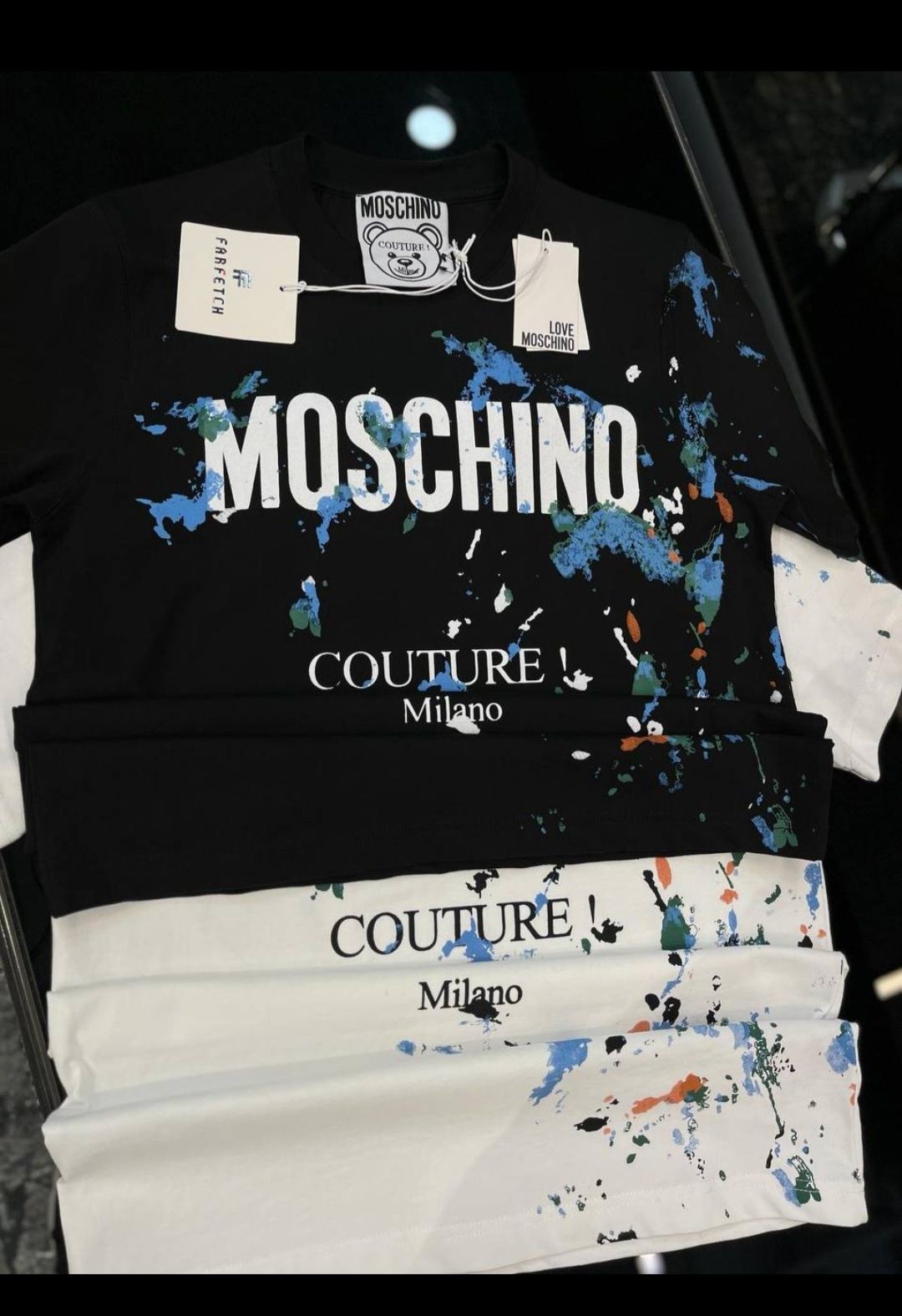 Moschino стильна футболка чоловіча