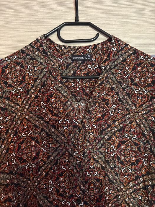 Przepiękna wzorzysta koszula 42/44 Janina
