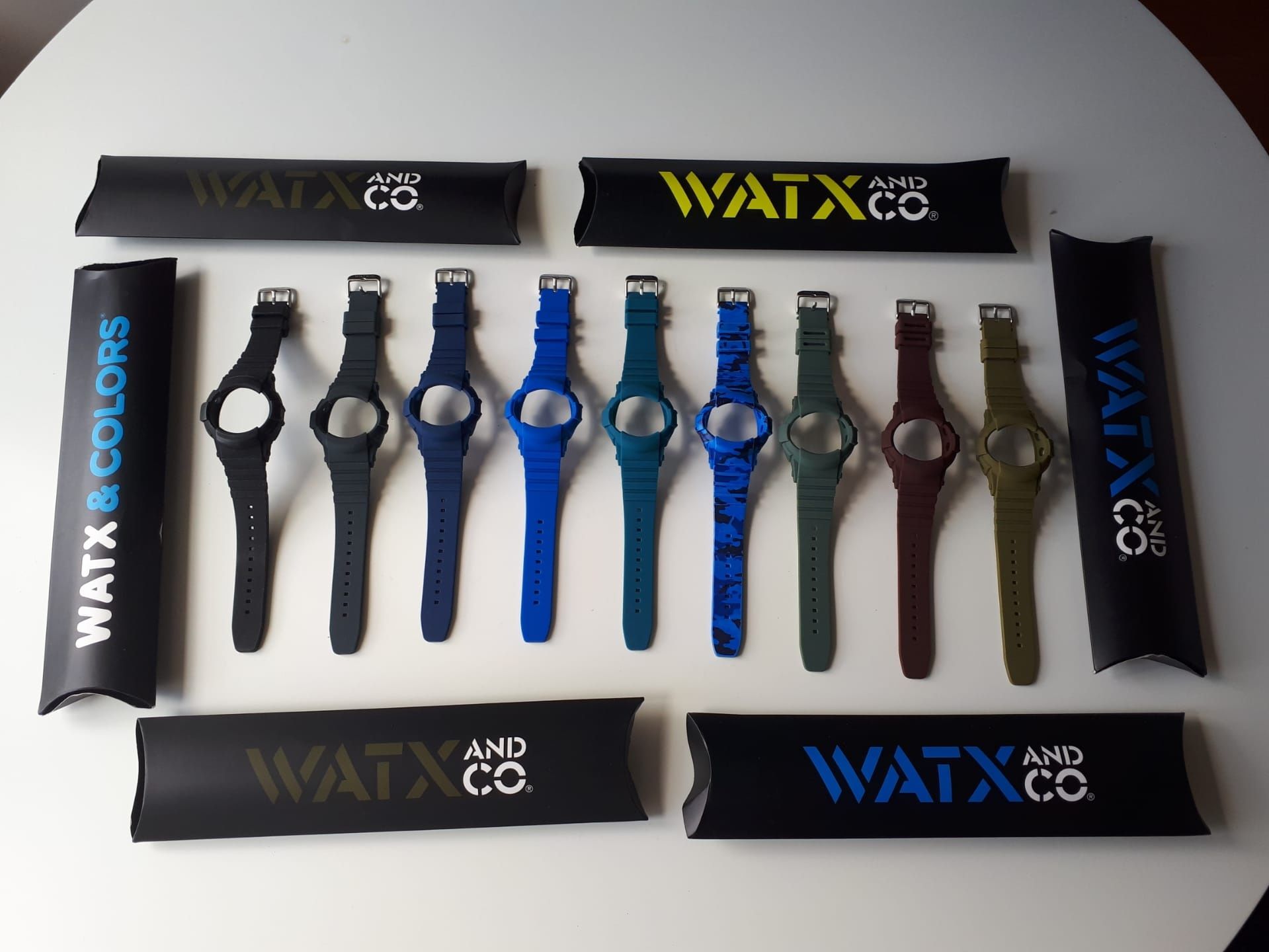 Relógios WATX e Braceletes, várias cores e modelos