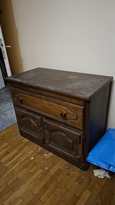 Kredens szafa meblościanka szafka dębowe meble