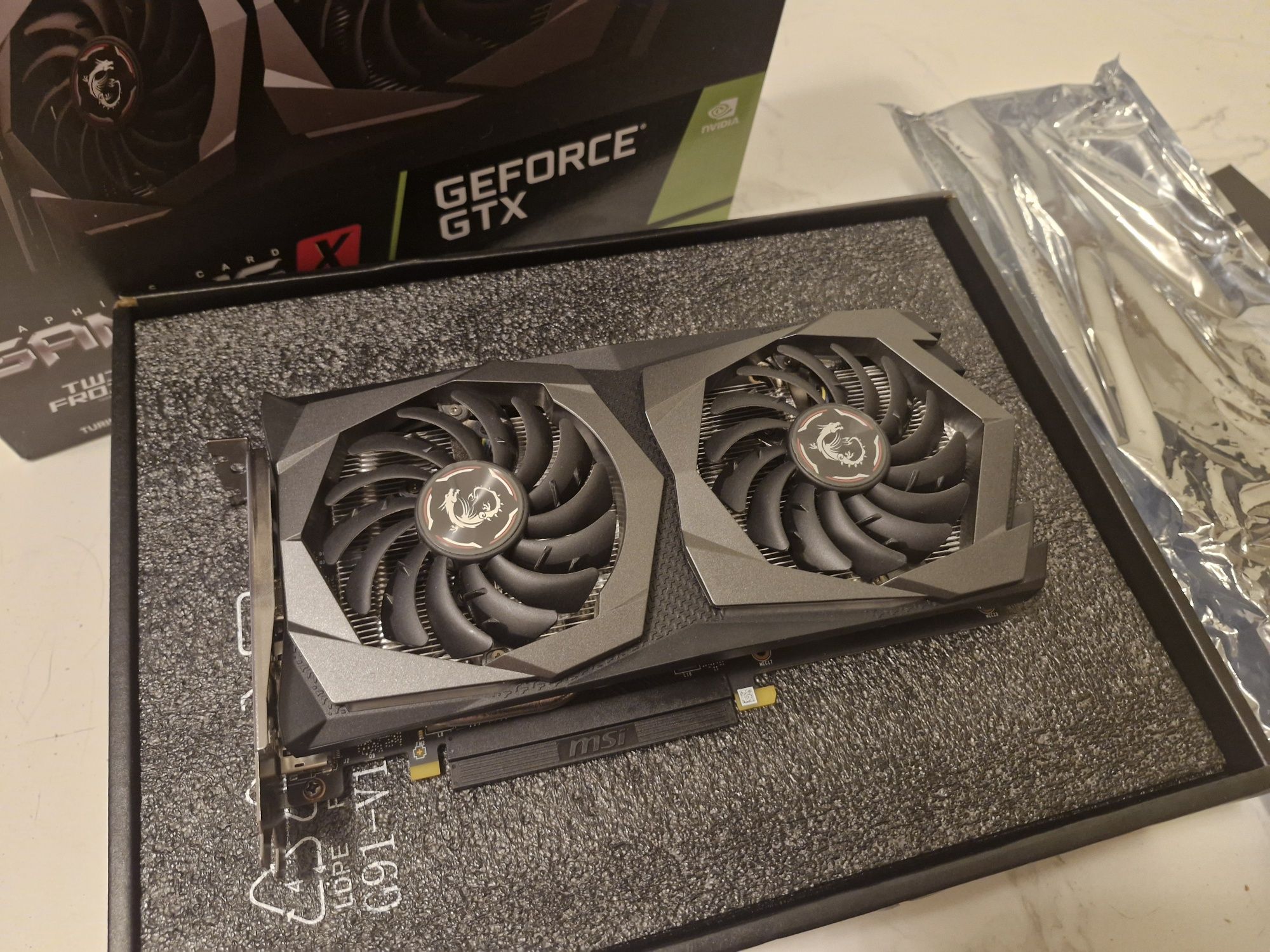 Нова відеокарта GTX 1650 4Gb GDDR6 аналог RTX 2050