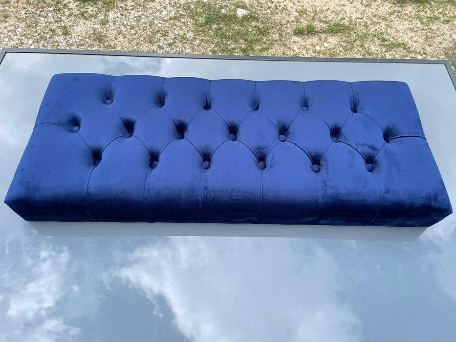 Ławki pikowane 100x40 cm, do wyboru nogi, kolory i wymiar