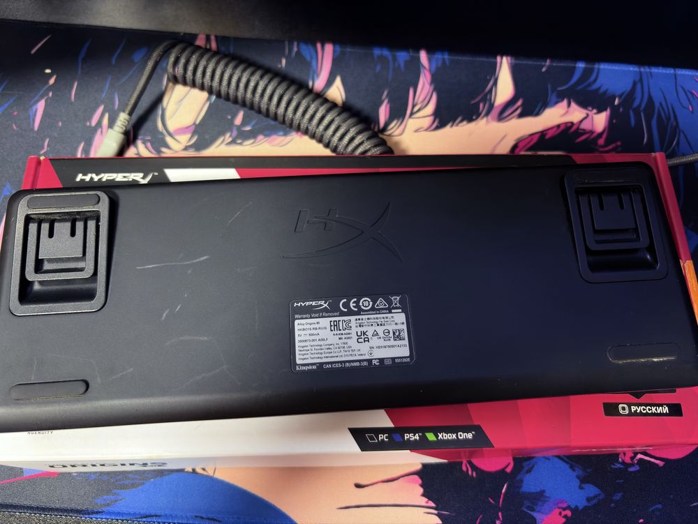 клавиатура клавіатура hyperx alloy origins 60