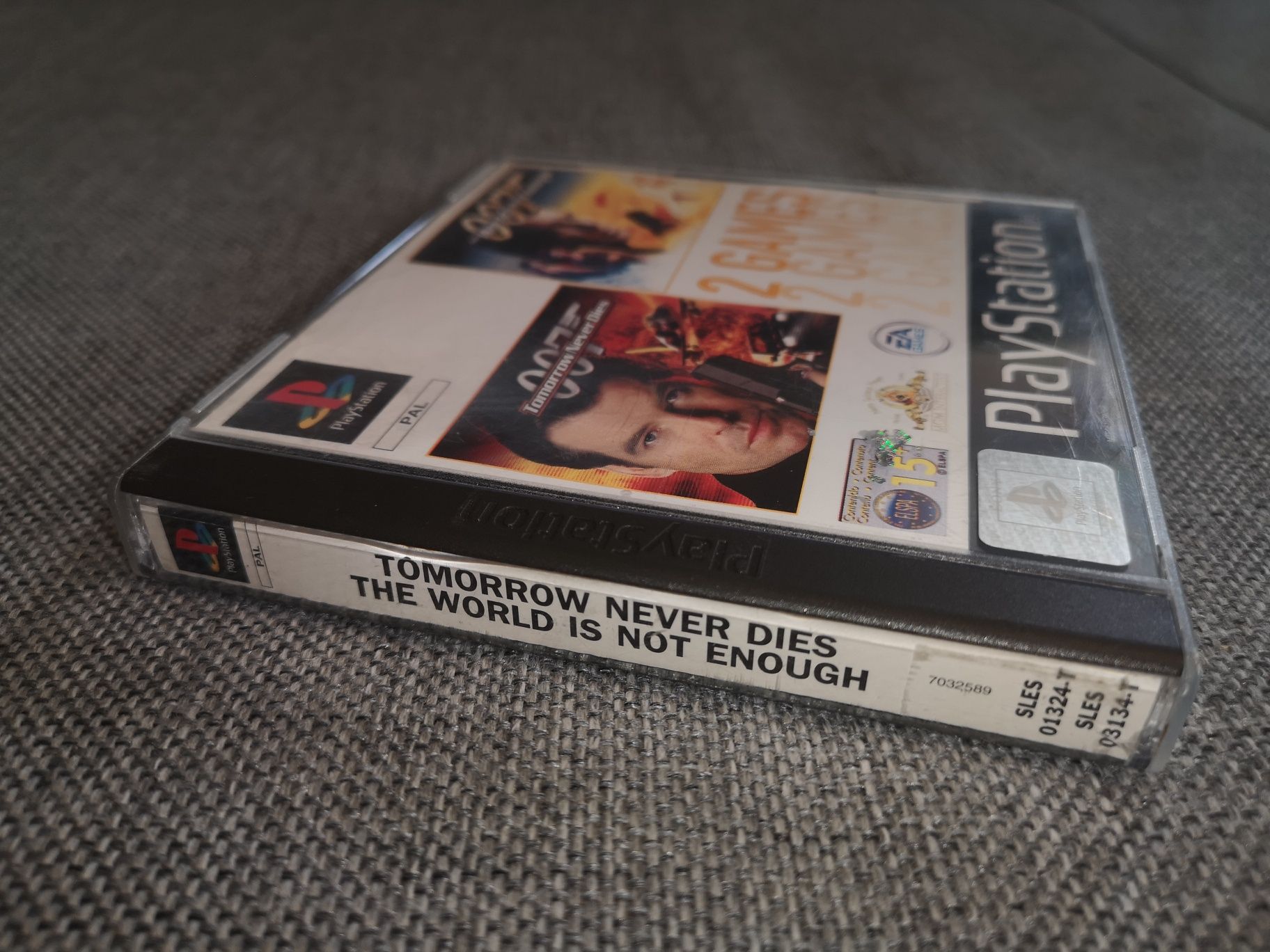 2 Games 007 Bond Tomorrow Never Dies, World is not Enough PSX PS1 gry