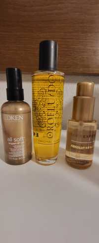 Óleos Redken All Soft, Orofluido, Absolut Repair L'Oréal