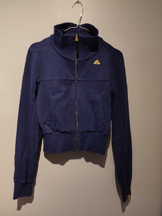 Bluza adidas granatowa