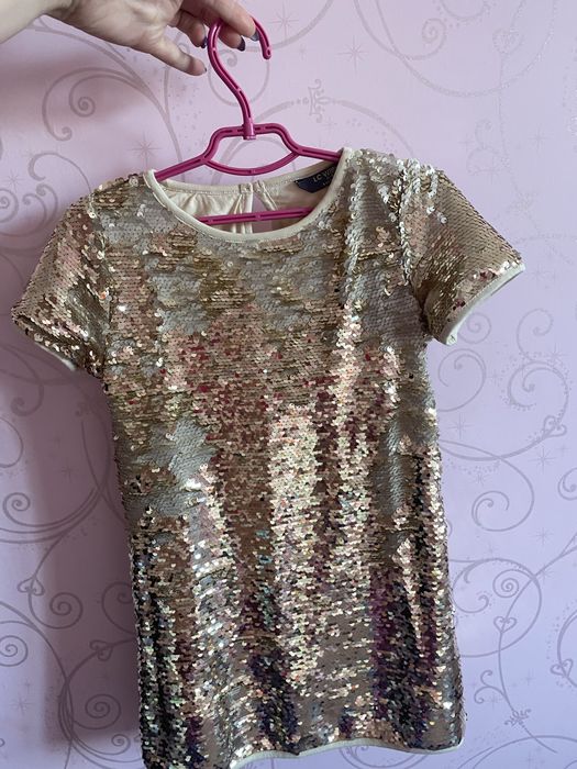 Плаття з паєток для дівчинки