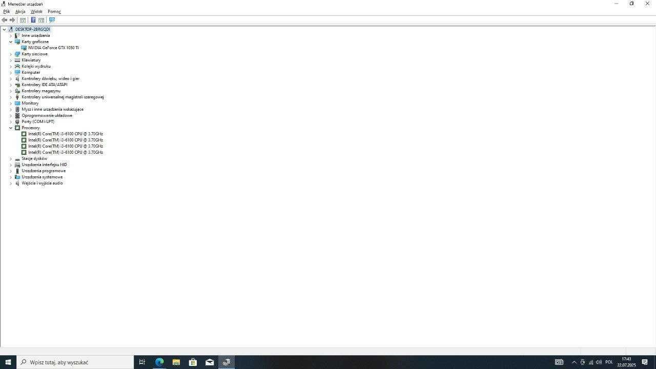 Komputer do gier GTX 1050 Ti / i3-6100 / 16GB RAM / 1TB – tanio
