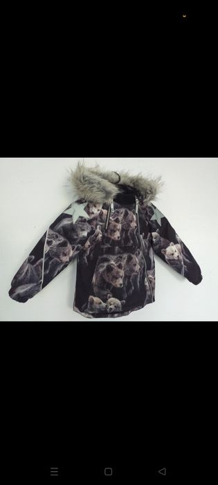 Kurtka zimowa narciarska Molo hopla fur 116