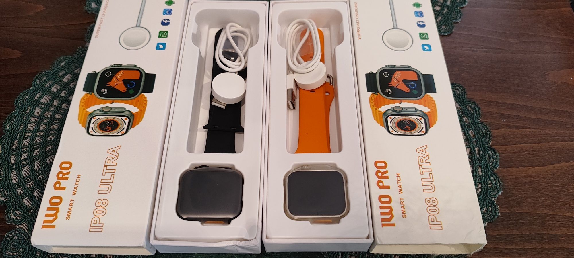 Zegarek Smartwatch unisex  8 watch ultra kolor Orange