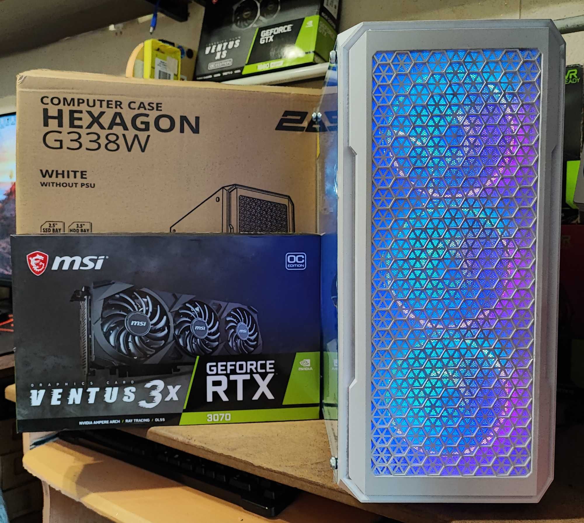 Потужний комп'ютер RYZEN 7 5700X 4.6GHZ, RTX 3070, 32GB DDR4, SSD M2