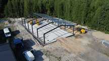 Konstrukcja Hali 15x30x5m 450m2 Konstrukcje stalowe hale PRODUCENT