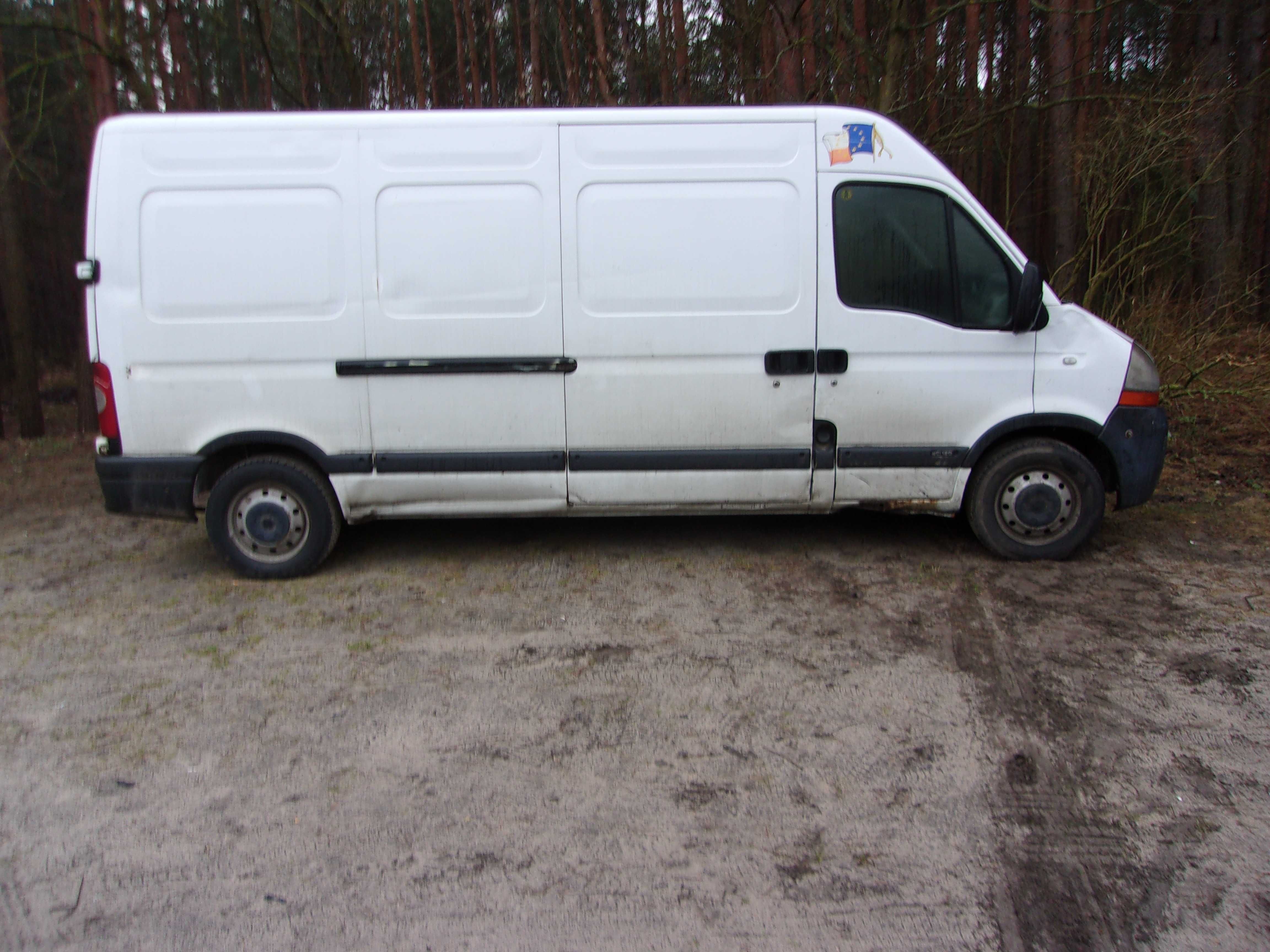 Renault Master 25DCI Skrzynia 6 biegowa na poszczególne części