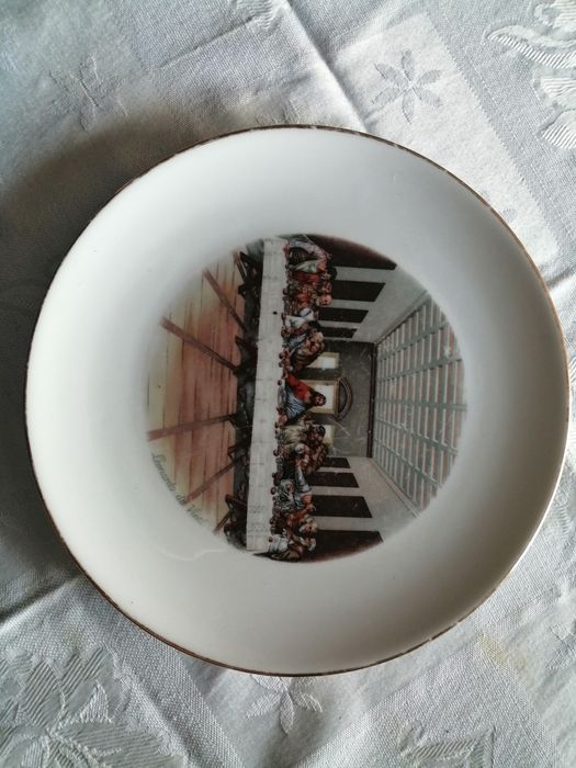 Prato "Última Ceia de Cristo"