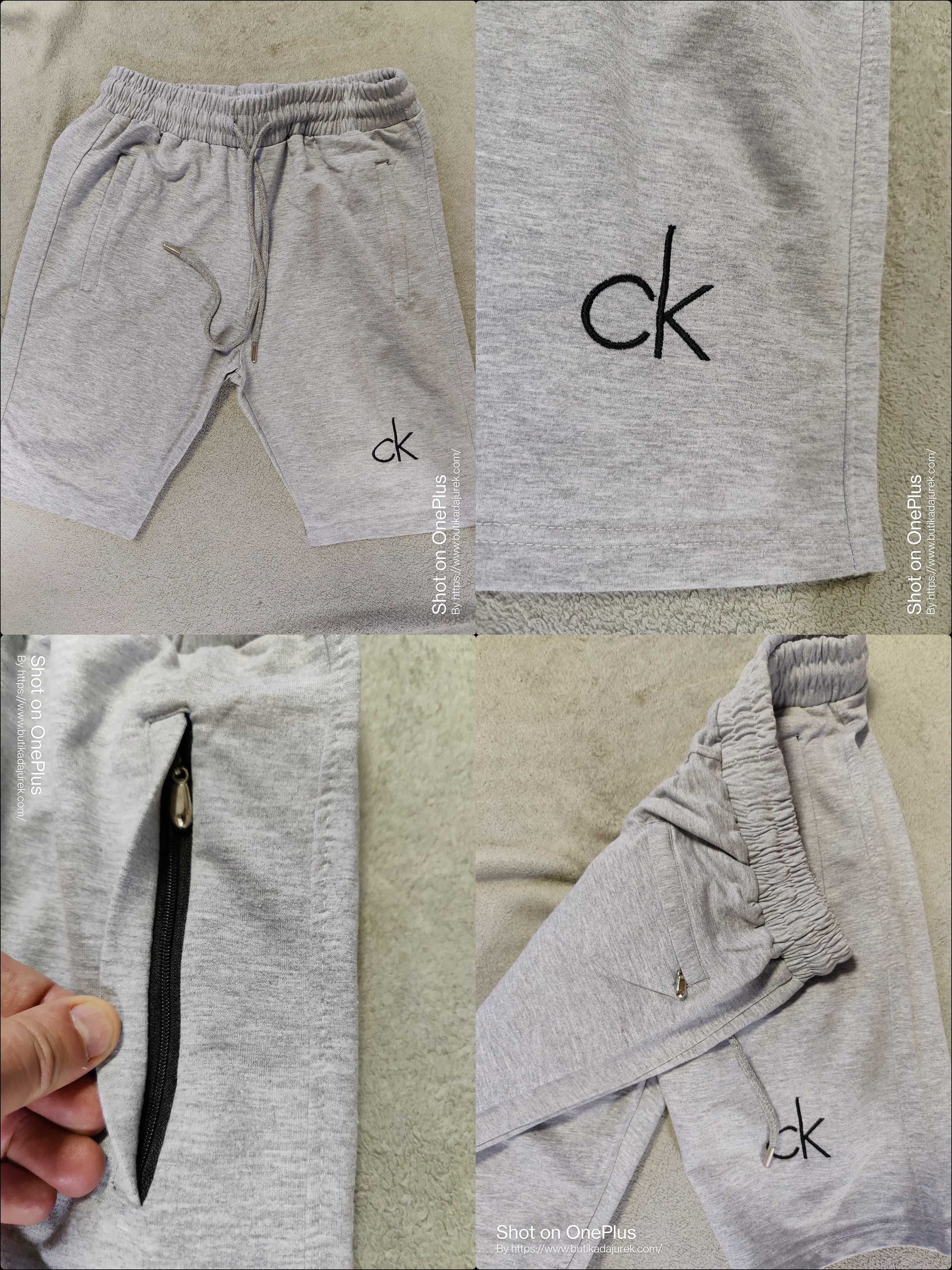 Spodnie krótkie męskie Calvin Klein bawełna szorty